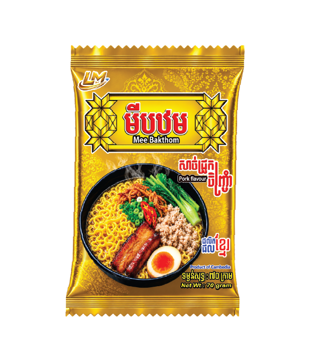 Mee BakThom Pork Flavor Noodles product image